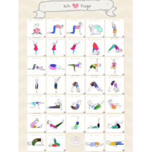 Yoga Poster Schule