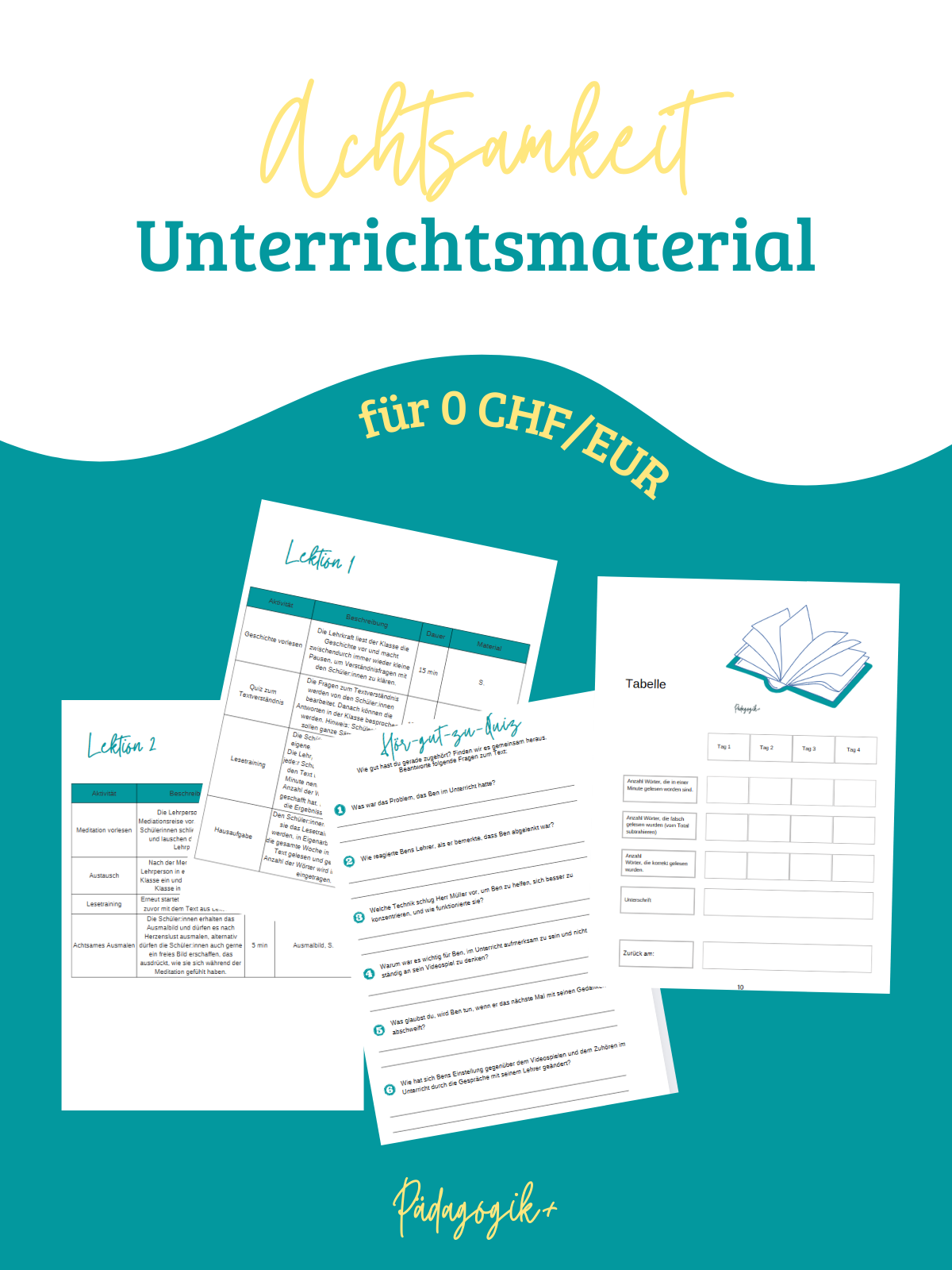 Achtsamkeit-im-Unterricht-Unterrichtsmaterial-Achtsamkeit