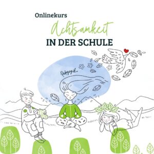 Mentaltraining im Klassenzimmer - Achtsamkeitskurs Werbung Plakat