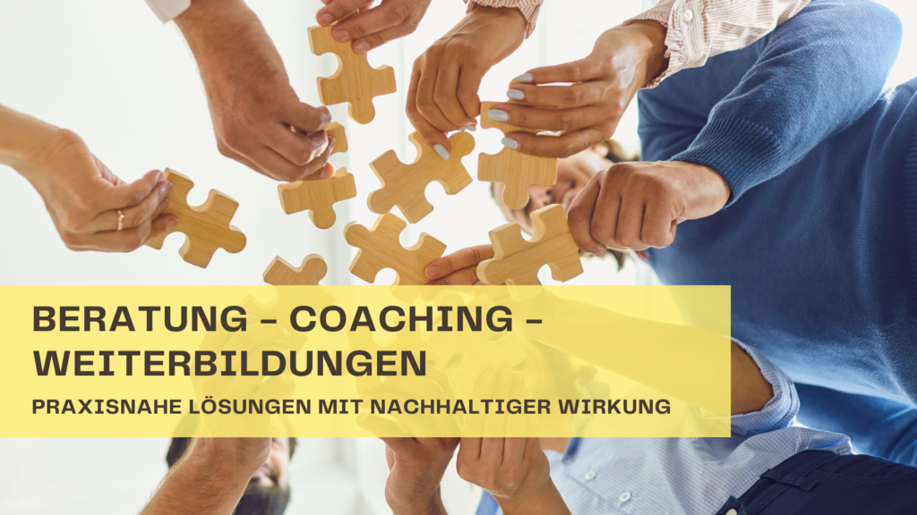 Coaching Banner Pädagogik+, Coaching, Weiterbildungen, Workshops und Beratung
